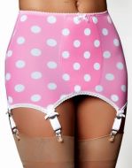 6 Strap Polka Dot Girdle